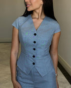 Rosana | Effortless V-Neck Set