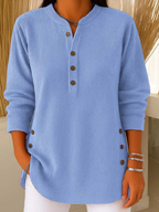 Eden | Button Henley Tunic