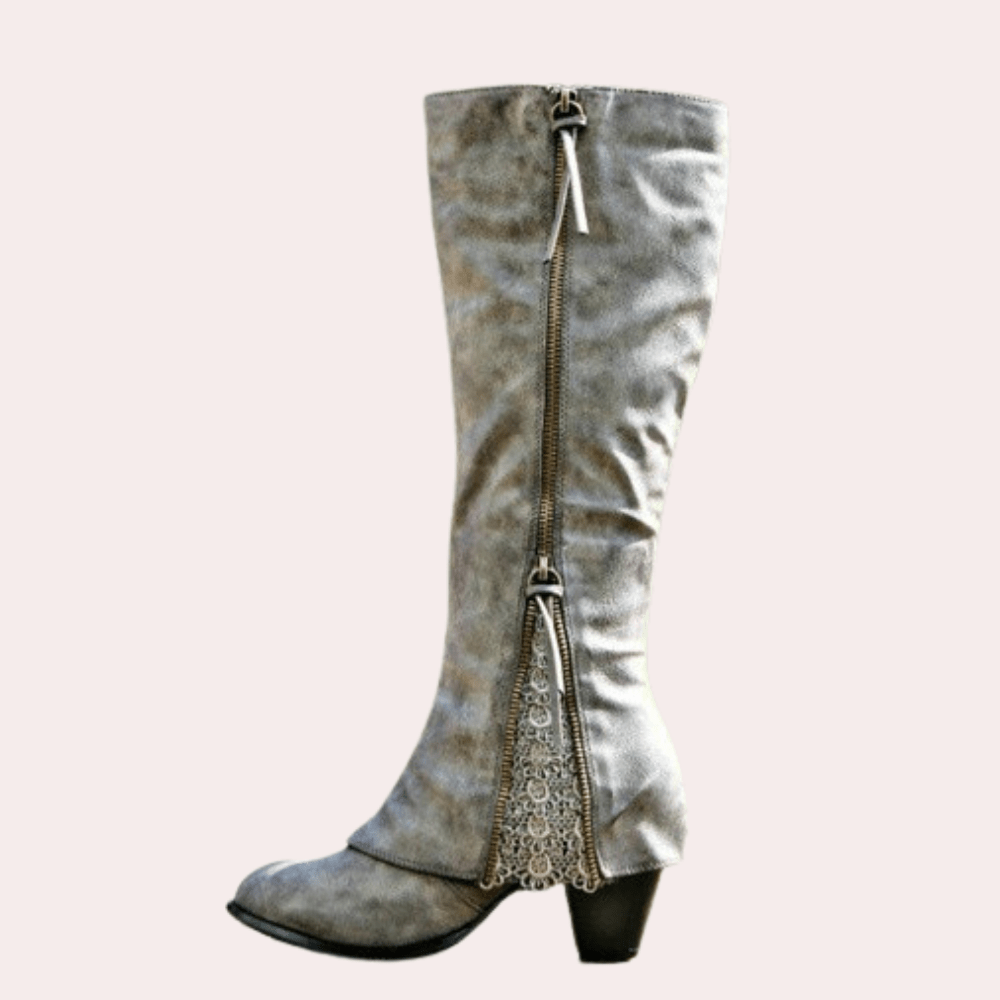 Clara Lace Rider Boots