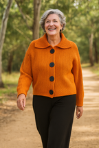 Emmeline | Heritage Knit Cardigan - softness, warmth, confidence