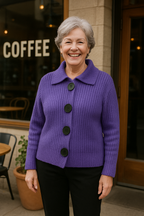 Emmeline | Heritage Knit Cardigan - softness, warmth, confidence