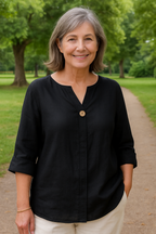 Simone | Blouse - Light. Flattering. Made for real women