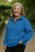 Bindi Quarter-Zip Knit
