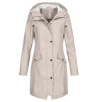 Lina | Windproof Hooded Raincoat