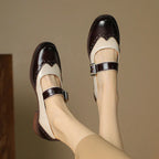 Miana | Leather Mary Jane Shoes