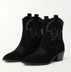 Dallas suede cowboy boots