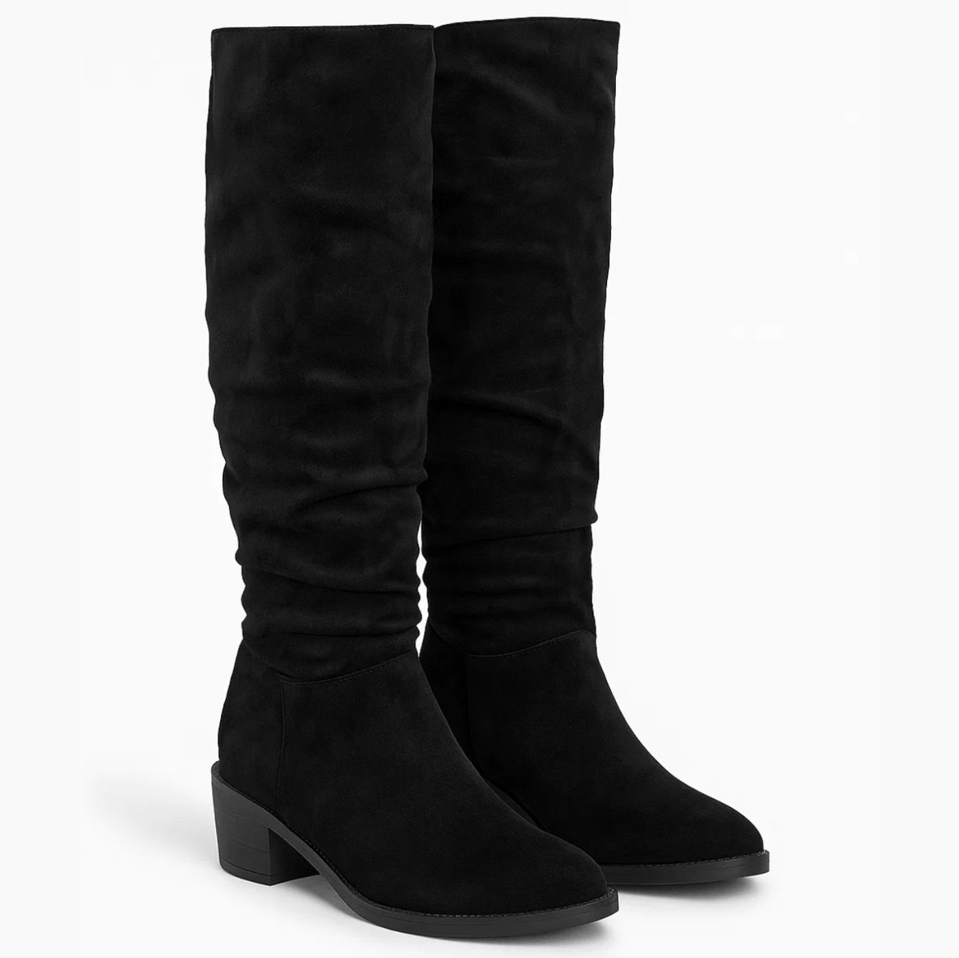 Velvet High Boots