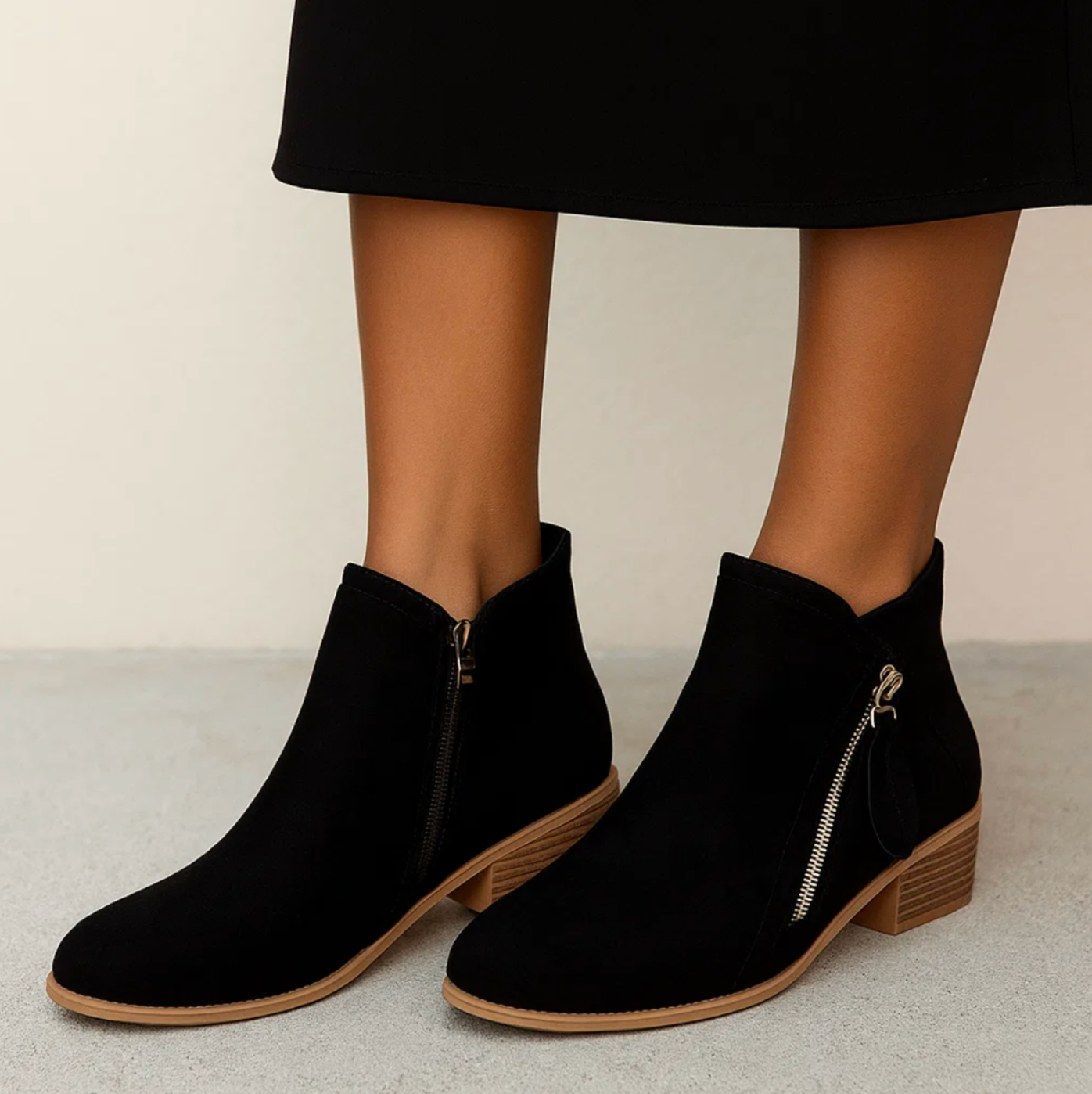 Valoria Suede Ankle Boots