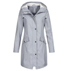 Lina | Windproof Hooded Raincoat
