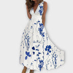 Romy - Floral V-Neck Dress